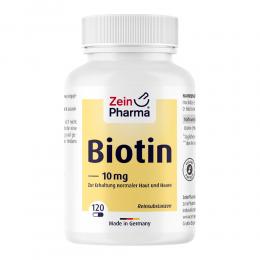 BIOTIN 10 mg Kapseln hochdosiert 120 St Kapseln