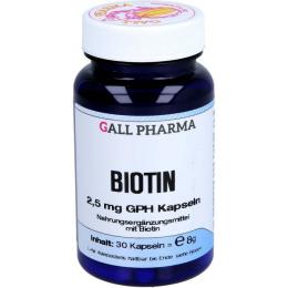 BIOTIN 2,5 mg GPH Kapseln 30 St.