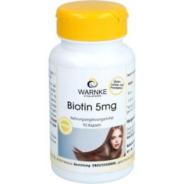 BIOTIN 5 mg Kapseln 90 St. (29 g)