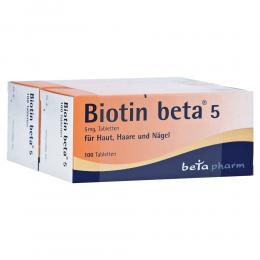 Biotin beta 5 200 St Tabletten