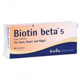 Biotin beta 5 60 St Tabletten