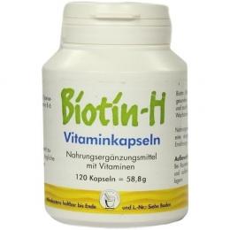 BIOTIN H Vitaminkapseln 120 St. (59 g)