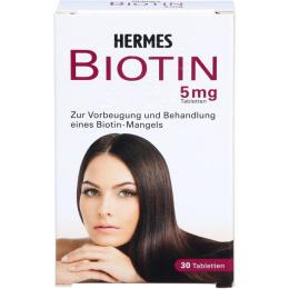 BIOTIN HERMES 5 mg Tabletten 30 St.