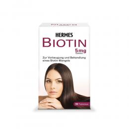 Ein aktuelles Angebot für Biotin Hermes 5mg 90 St Tabletten Vitaminpräparate - jetzt kaufen, Marke Hermes Arzneimittel GmbH.