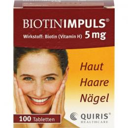 BIOTIN IMPULS 5 mg Tabletten 100 St.