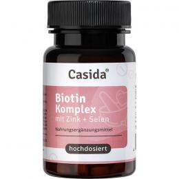 BIOTIN KOMPLEX 10 mg hochdosiert+Zink+Selen Tabl. 180 St.