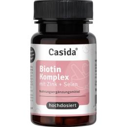 BIOTIN KOMPLEX 10 mg hochdosiert+Zink+Selen Tabl. 180 St. (45 g)