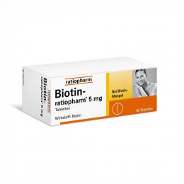 Biotin-ratiopharm 5 mg 90 St Tabletten