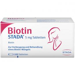 BIOTIN STADA 5 mg Tabletten 100 St.