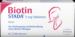 BIOTIN STADA 5 mg Tabletten 50 St