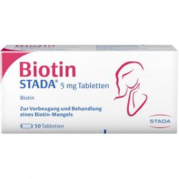 BIOTIN STADA 5 mg Tabletten 50 St.