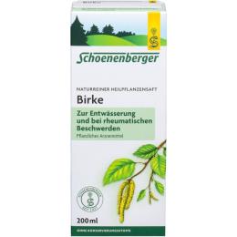 BIRKENSAFT Schoenenberger Heilpflanzensäfte 200 ml