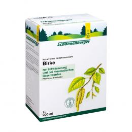 BIRKENSAFT Schoenenberger Heilpflanzensäfte 3 X 200 ml Saft