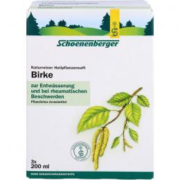 BIRKENSAFT Schoenenberger Heilpflanzensäfte 600 ml