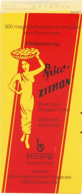 BISCO-ZITRON magensaftresistente Dragees 300 St