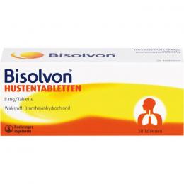 BISOLVON Hustentabletten 8 mg 50 St.