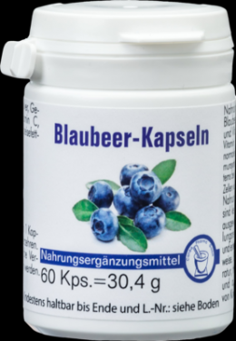 BLAUBEER Kapseln 30,4 g