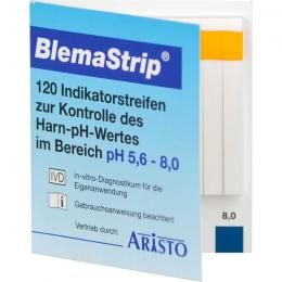 BLEMASTRIP pH 5,6-8,0 Teststreifen 120 St.