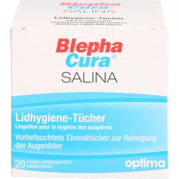 BLEPHACURA Salina Lidhygiene-Tücher 20 St.