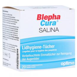 Ein aktuelles Angebot für BLEPHACURA Salina Lidhygiene-Tücher 20 St Tücher Augen & Ohren - jetzt kaufen, Marke Optima Pharmazeutische GmbH.