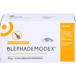 BLEPHADEMODEX sterile Reinigungstücher 30 St.