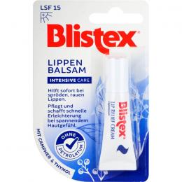 BLISTEX Lippenbalsam LSF 15 Tube 6 ml