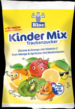 BLOC Kinder Traubenzucker versch.Geschmacksr.Btl. 75 g