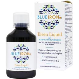 BLUEIRON Eisen Liquid Flüssigkeit zum Einnehmen 250 ml