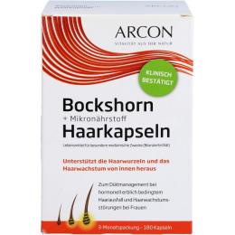 BOCKSHORN+Mikronährstoff Haarkapseln Tisane plus 180 St.