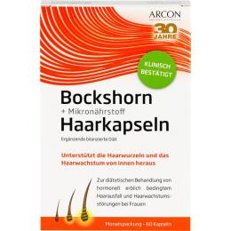 BOCKSHORN+Mikronährstoff Haarkapseln Tisane plus 60 St.