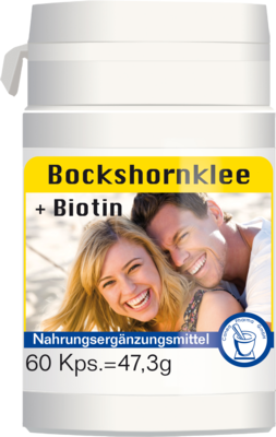 BOCKSHORNKLEE+BIOTIN Kapseln 47,3 g