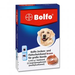 Ein aktuelles Angebot für BOLFO Flohschutzband braun für große Hunde 1 St Halsband Flöhe, Würmer & Zecken - jetzt kaufen, Marke Elanco Deutschland GmbH.