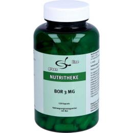 BOR 3 mg Kapseln 120 St. (44,6 g)