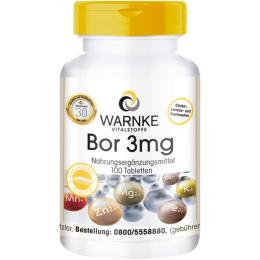 BOR 3 mg Tabletten 100 St. (35 g)