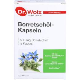 BORRETSCHÖL KAPSELN Dr.Wolz 60 St. (39 g)
