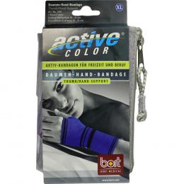 Ein aktuelles Angebot für BORT ActiveColor Daumen Hand Band.x-large blau 1 St Bandage Verbandsmaterial - jetzt kaufen, Marke Bort GmbH.