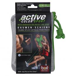 BORT ActiveColor Sport Daumen-Schiene links S/M 1 St Bandage