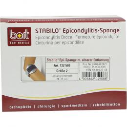 BORT Stabilo Epicondylitis Spange Gr.2 grau 1 St Bandage