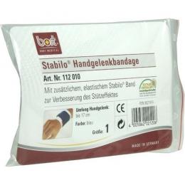 BORT Stabilo Handgelenkbandage Gr.1 blau 1 St.