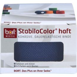 BORT StabiloColor haft Binde 4 cm blau 1 St.