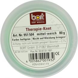BORT Therapie Knet mittel weich hellgrün 80 g ohne