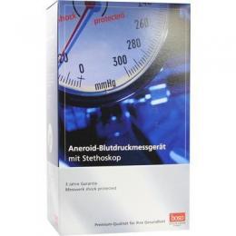 BOSO Egotest Blutdruckm.schwarz aneroid m.Steth. 1 St