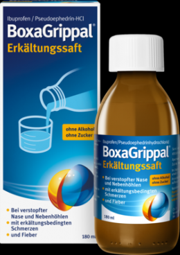 BOXAGRIPPAL Erkältungssaft 180 ml