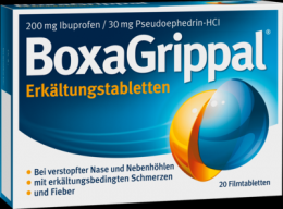 BOXAGRIPPAL Erkältungstabletten 200 mg/30 mg FTA 20 St