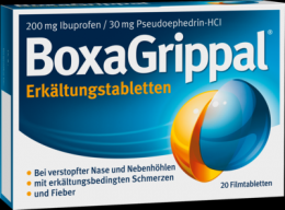 BOXAGRIPPAL Erkltungstabletten 200 mg/30 mg FTA 20 St