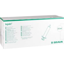 BRAUN INJEKT Spritze 20 ml Luer exzentrisch 2000 ml