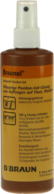 BRAUNOL Schleimhautantiseptikum 250 ml