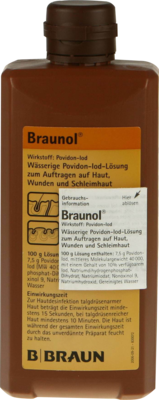 BRAUNOL Schleimhautantiseptikum 500 ml