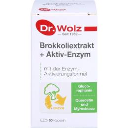BROKKOLI EXTRAKT+Aktiv-Enzym Dr.Wolz msr.Kaps. 60 St.