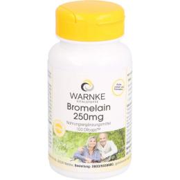 BROMELAIN 250 mg magensaftresistente Kapseln 100 St. (43 g)
